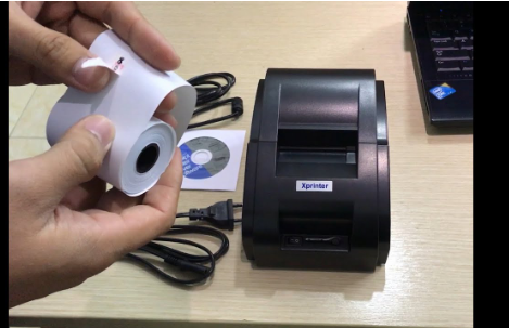 Hướng dẫn cách lắp giấy máy in hóa đơn Xprinter cực đơn giản , Máy Quét Mã  Vạch - Máy In Mã Vạch - Máy In Hóa Đơn | Công ty Nam Nguyễn