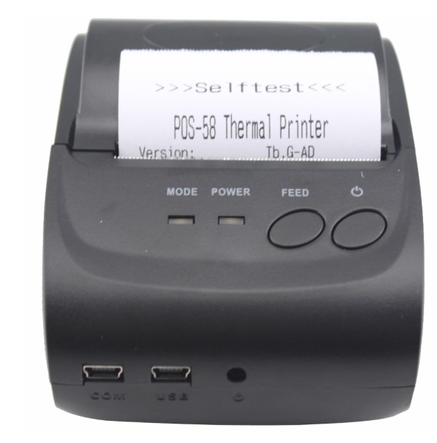 Thiết kế nhỏ gọn của máy in Bluetooth