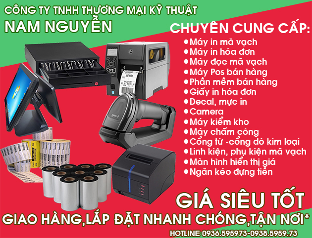Nam Nguyễn tự hào là thương hiệu cung cấp máy in kim chất lượng tốt