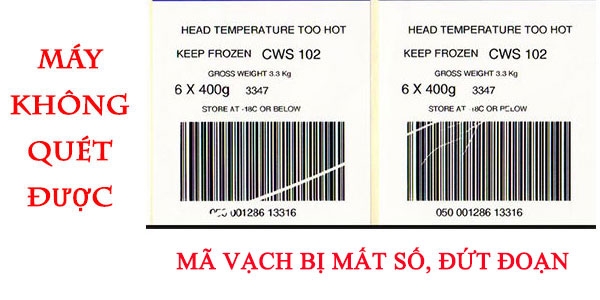 Những dấu hiệu có thấy đã đến lúc bạn phải Sửa máy in mã vạch