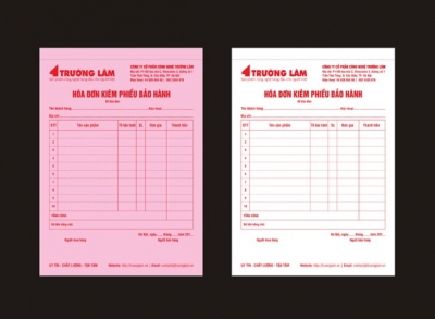 Những điều cần biết về giấy in hóa đơn 2 liên A4