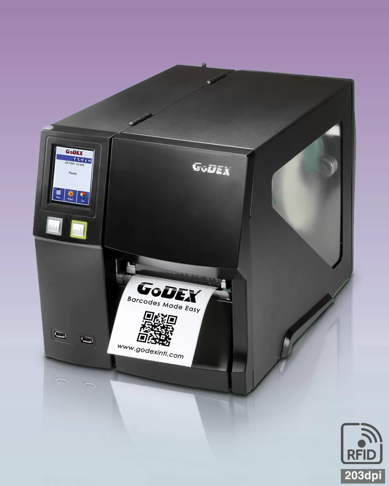 Máy in mã vạch công nghiệp GoDEX ZX1200Xi Pro (RFID)