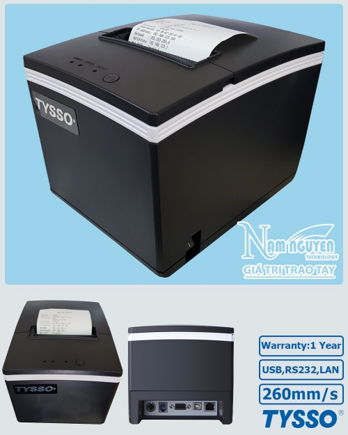 Máy in hóa đơn Tysso TS085